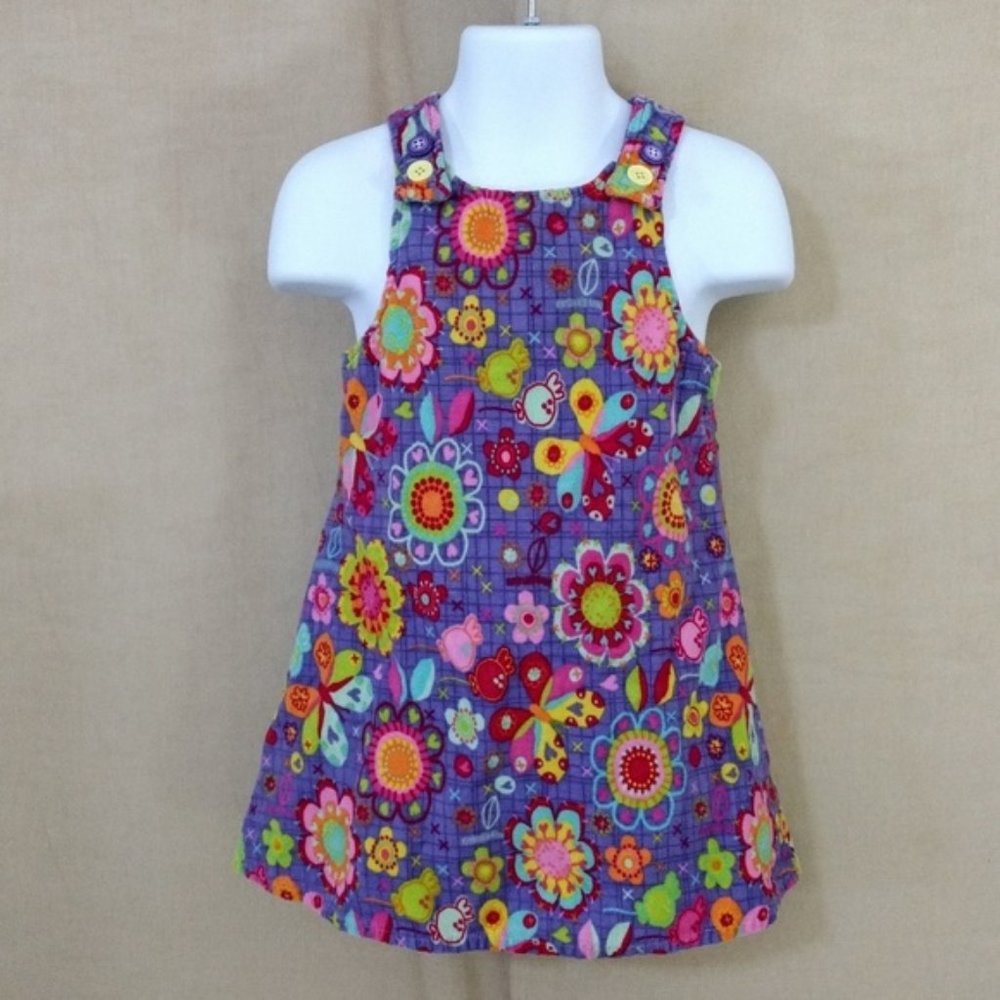 Handmade Girls Jumper Dress - Picture 1 of 5